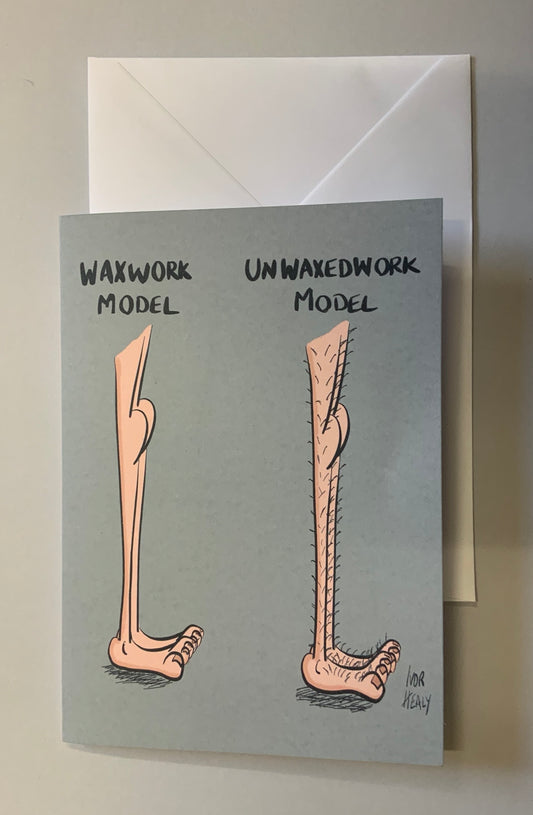 Waxwork model